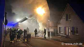 Heide: Viertel um Norderstraße wegen Feuer verqualmt - NDR.de