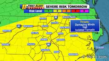 Strong to Severe Storms Possible Today