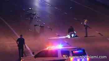 Fatal Crash Involving Pedestrian Closes SB Lanes of Florida's Turnpike