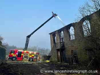 Crews work through the night to tackle Bacup fire