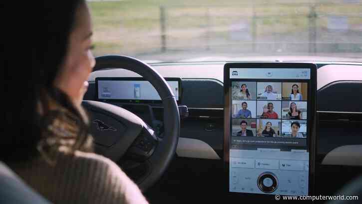 Cisco: Your WebEx meeting could soon be behind the wheel