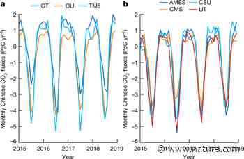 Reply to: On the role of atmospheric model transport uncertainty in estimating the Chinese land carbon sink - Nature.com