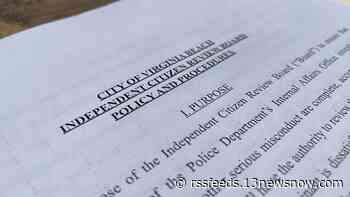 Virginia Beach City Council member concerned about progress of Citizen's Review Panel