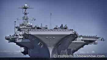 USS George Washington mid-life overhaul behind schedule at Newport News Shipbuilding