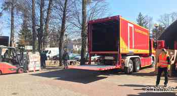 Ukraine-Fahrer der Feuerwehr Bruchsal wieder zu Hause - BNN - Badische Neueste Nachrichten