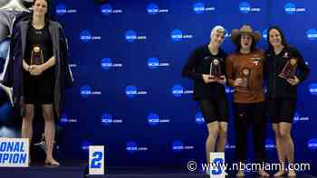 Florida Gov. Calls 2nd Place Swimmer ‘Rightful Winner' Over Transgender Athlete