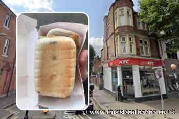 KFC Surbiton customer's 'mouldy bread' in mini fillet burger