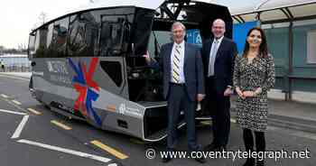 Self-driving shuttle bus made in Coventry starts trials around Birmingham Airport - Coventry Live