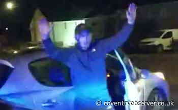 VIDEO – Suspect car thief caught in Coventry after 100mph pursuit 'did not want to be bitten by police dog' - Coventry Observer