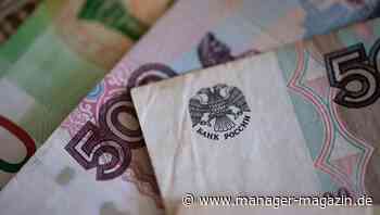 Putin: Russisches Gas muss in Rubel bezahlt werden, Energielieferungen für EU-Staaten, die USA, Kanada und Großbritannien betroffen