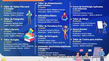 Abren inscripciones para cursos y talleres en Valle Hermoso - El Diario de Carlos Paz