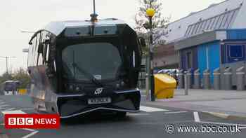Birmingham Airport launches driverless shuttle bus
