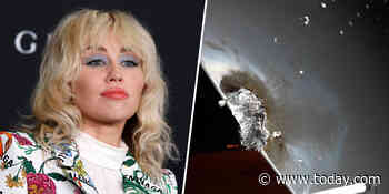 Miley Cyrus' plane makes emergency landing after being struck by lightning