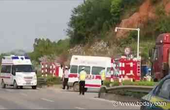Boeing 737 crashes in China with 132 people on board