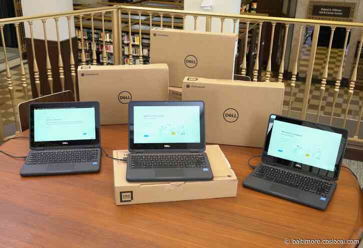 Dell Gives Pratt Library 1,000 Laptops For Baltimore Students
