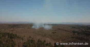 Zapfendorf: Waldgebiet bei A73 in Brand - großes Areal betroffen