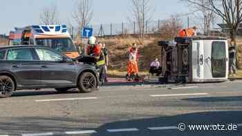 Vier Verletzte bei Unfall in Magdala