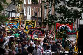 Durham Miners’ Gala back in 2022 and dedicated to key workers - The Independent