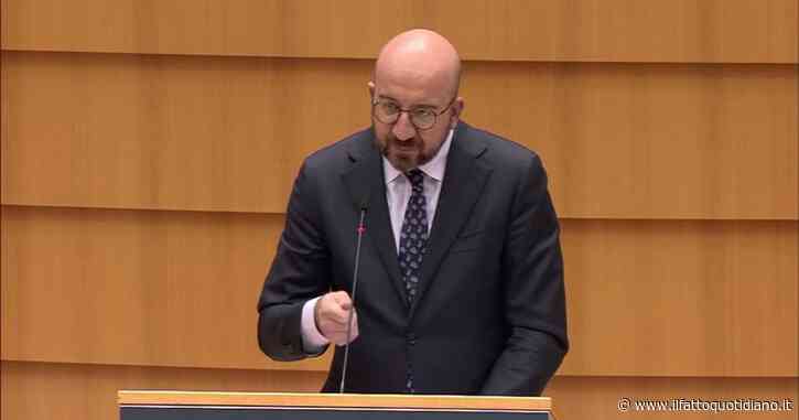 Guerra Russia-Ucraina, Michel al Parlamento Ue: “Un mese di morte e distruzione. I russi affronteranno la giustizia internazionale”