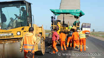 Buenos Aires: repavimentación de la RN188 - Argentina.gob.ar Presidencia de la Nación