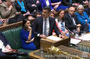 Oldham MPs slam Chancellor Rishi Sunak's spring statement - The Oldham Times