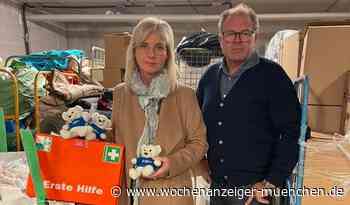 "Jedes Verbandspäckchen, jeder Euro senden ein Signal der Solidarität" / Sozialmin - Wochenanzeiger München
