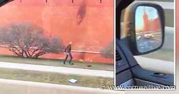 Protester firebombs Vladimir Putin Kremlin HQ as anti-war sentiment grows - Cornwall Live