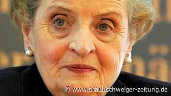 Madeleine Albright: Erste US-Außenministerin ist gestorben