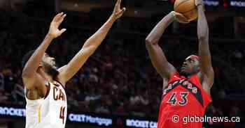 Raptors tip off 10-game stretch run against Cavs