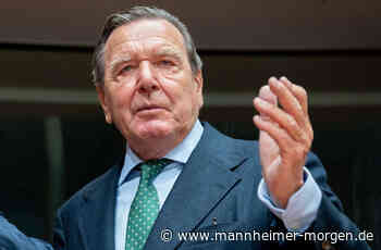 Parteiausschluss-Antrag: Gerhard Schröder meldet sich nicht bei SPD Heidelberg - Heidelberg - Nachrichten und Informationen - Mannheimer Morgen