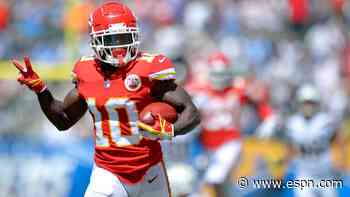 Without Tyreek Hill, Kansas City Chiefs 'lose the ability to instill fear'