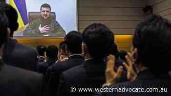 Zelenskiy urges Japan on Russia sanctions - Western Advocate