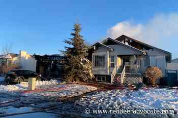 Structure fire damages two homes in Lucas Heights, Ponoka - Red Deer Advocate
