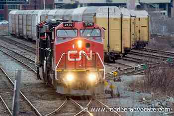 CN train derails in North Van near Squamish Nation Eslha7an - Red Deer Advocate