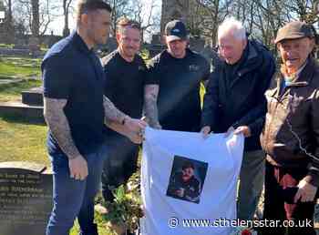 Headstone of Johnny Welly unveiled at Windleshaw Chantry site - St Helens Star