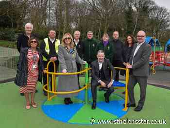 Disability equipment unveiled in Taylor Park after dad's petition - St Helens Star