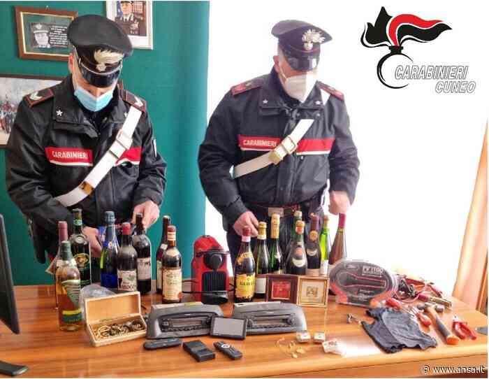 Raffica furti in palazzi del centro, arrestato a Fossano - Agenzia ANSA