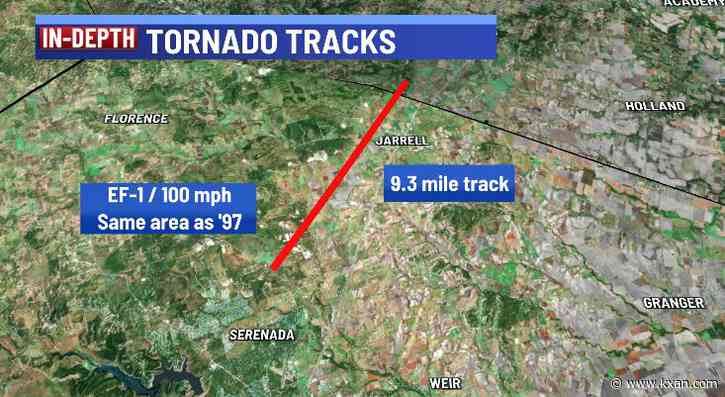 Tornado survey: Jarrell tornado hit same areas as F-5 in '97