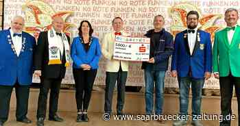 Rote Funken Spendenübergabe in Neunkirchen - Saarbrücker Zeitung