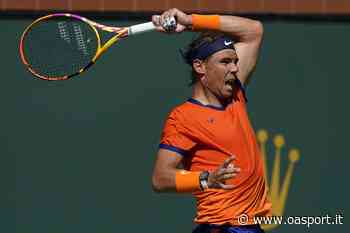 Tennis, Nadal out per 4-6 settimane: frattura dell'arco costale per lo spagnolo - OA Sport