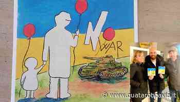 Un'opera di Lele Picà per i bambini ucraini ricoverati al San Matteo - Quatarob Pavia