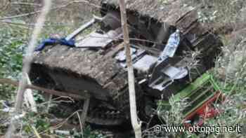 Trattore cingolato si ribalta a Benevento, ferito un pensionato - Ottopagine