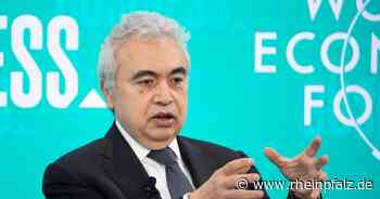 IEA fordert trotz Energiekrise Festhalten an Klimazielen - Wirtschaft - Rheinpfalz.de