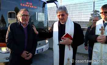 AIR Campania, completo il Bus della solidarietà: partita all'alba la missione pro Ucraina | - CasertaWeb