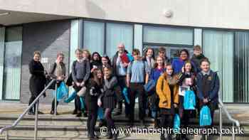 Students consider law career after visit to Blackburn University Centre