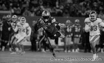 Receiver Darvin Adams' long football journey brings him to Ottawa - Ottawa REDBLACKS