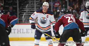 GAME THREAD: Edmonton Oilers @ Colorado Avalanche - The Copper & Blue