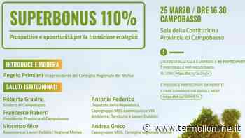 "Superbonus 110%: prospettive e opportunità per la transizione ecologica" - Termoli Online