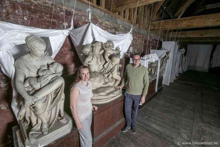 Restauratie binnenkant Lakenhal op Herentalse Grote Markt start in najaar: indrukwekkend zoldergewelf zat 35 jaar verborgen