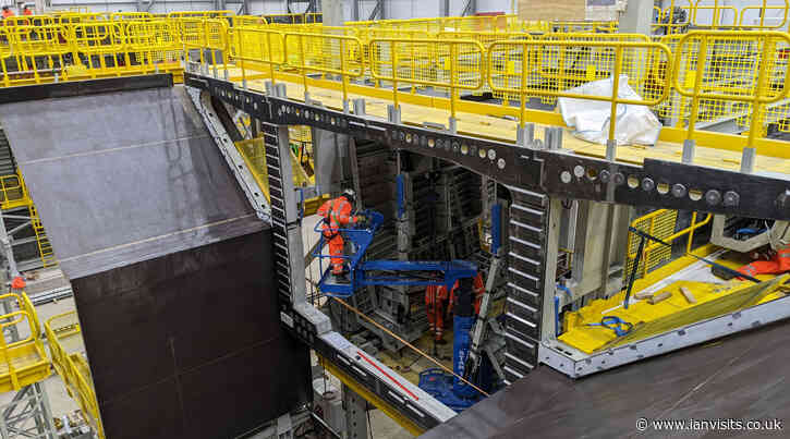Behind the scenes at HS2’s gigantic Colne Valley viaduct factory